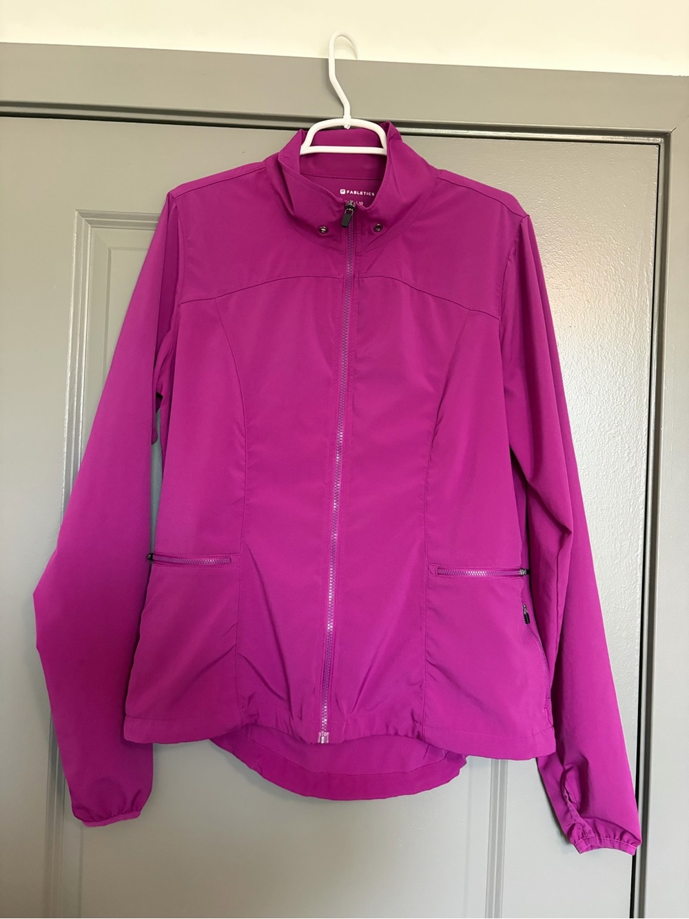 Fabletics Women's Magenta Utility Jacket